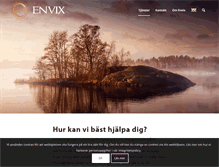 Tablet Screenshot of envix.se